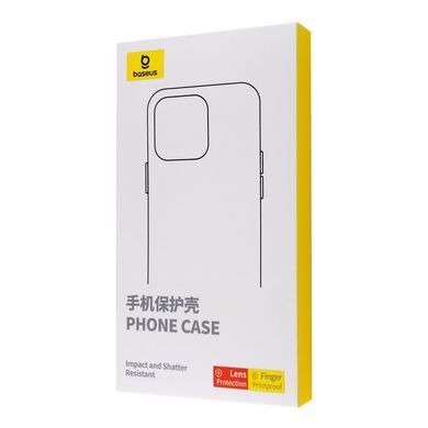 Чохол прозорий Baseus Simple Series 2 (TPU) для iPhone 15 - ash-mobile.com.ua - фото 2