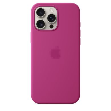 Чехол Silicone Case with MagSafe OEM для iPhone 16 PRO MAX Fuchsia - ash-mobile.com.ua - фото 1