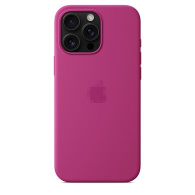 Чехол Silicone Case with MagSafe OEM для iPhone 16 PRO MAX Fuchsia - ash-mobile.com.ua - фото 4