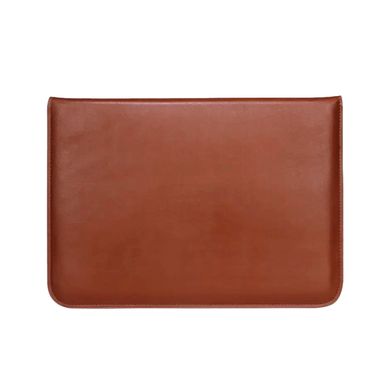 Шкіряний конверт Leather PU для MacBook 15.4 Brown купити