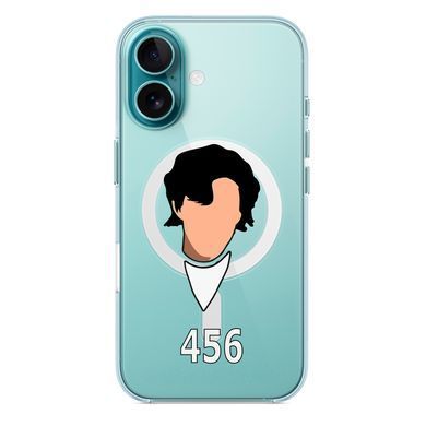 Чохол прозорий Print SQUID GAME with MagSafe для iPhone 17 Hero 456