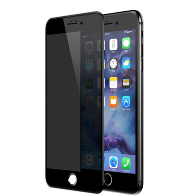 Захисне скло антишпигун PRIVACY Glass для iPhone 7 Plus | 8 Plus Black купити