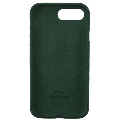 Чохол Alcantara Full для iPhone 7 | 8 | SE 2 | SE 3 Forest Green купити
