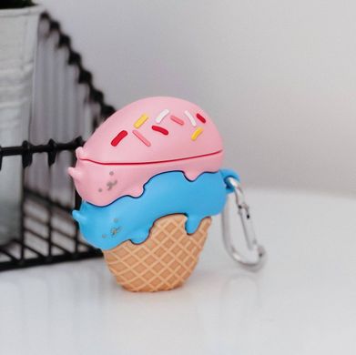 Чехол 3D для AirPods 1 | 2 Double Ice Creame купить