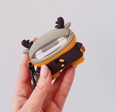 Чохол 3D для AirPods 3 Corgi Deer - ash-mobile.com.ua - фото 3