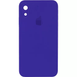 Чехол Silicone Case FULL+Camera Square для iPhone XR Ultra Violet купить