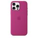 Чохол Silicone Case with MagSafe OEM для iPhone 16 PRO MAX Fuchsia