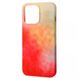 Чохол WAVE Watercolor Case для iPhone 13 MINI White/Red