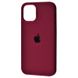 Чехол Silicone Case Full для iPhone 12 | 12 PRO Marsala купить