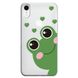 Чохол прозорий Print Happy Nice для iPhone XR Frog - ash-mobile.com.ua - фото 1