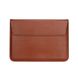 Кожаный конверт Leather PU для MacBook 15.4 Brown