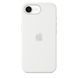 Чохол Silicone Case with MagSafe OEM для iPhone 16e | 17e White - ash-mobile.com.ua - фото 1