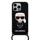 Чехол Karl Lagerfeld Crossbody Case для iPhone 13 Black