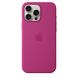 Чохол Silicone Case with MagSafe OEM для iPhone 16 PRO MAX Fuchsia