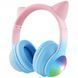 Бездротові навушники Proove Kids LumiCat (APP) Blue-Pink