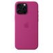 Чехол Silicone Case with MagSafe OEM для iPhone 16 PRO MAX Fuchsia