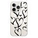 Чохол прозорий Print Love Kiss with MagSafe для iPhone 11 PRO Heart Black - ash-mobile.com.ua - фото 1