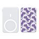 Портативная Батарея JJT-A27 MagSafe 10000mAh Print Dinosaur Purple - ash-mobile.com.ua - фото 1