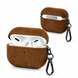 Чохол Alcantara Case для AirPods PRO Brown - ash-mobile.com.ua - фото 1