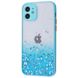 Чохол Confetti Glitter Case для iPhone 12 Sea Blue - ash-mobile.com.ua - фото 1