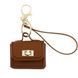 Чохол Miniature Leather Handbag Keychain для AirPods 4 Brown - ash-mobile.com.ua - фото 1