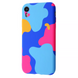 Чехол WAVE NEON X LUXO Minimalistic Case для iPhone XR Blue/Electrik Pink купить