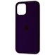 Чохол Silicone Case Full для iPhone 14 Elderberry