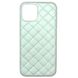 Чохол Leather Case QUILTED для iPhone 12 PRO MAX White - ash-mobile.com.ua - фото 1