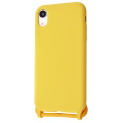 Чохол WAVE Lanyard Case для iPhone XR Yellow купити