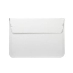 Кожаный конверт Leather PU для MacBook 15.4 White купить