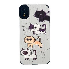Чехол Ribbed Case для iPhone XR Cat купить