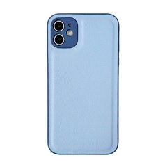 Чохол PU Eco Leather Case для iPhone 12 Sierra Blue купити