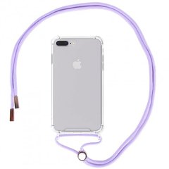 Чохол Crossbody Transparent на шнурку для iPhone 7 Plus | 8 Plus Glycine купити