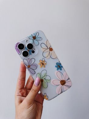 Чехол прозрачный Print Flower для iPhone 16 Plus Spring Breeze - ash-mobile.com.ua - фото 8