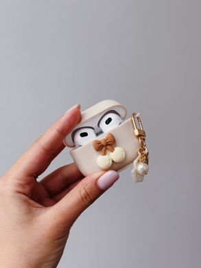 Чехол Бантик для AirPods 4 Cherry Milk - ash-mobile.com.ua - фото 2