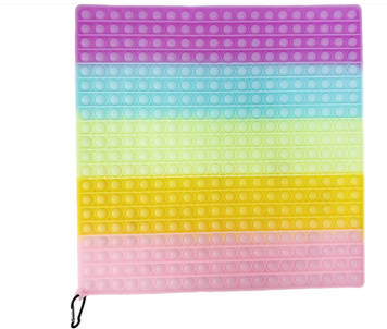 Pop-It іграшка SUPER BIG Square (Квадрат) 38,5/38,5см Purple/Pink - ash-mobile.com.ua - фото 1