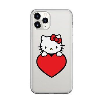Чехол прозрачный Print Hello Kitty для iPhone 12 | 12 PRO Love - ash-mobile.com.ua - фото 1