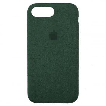 Чехол Alcantara Full для iPhone 7 Plus | 8 Plus Forest Green - ash-mobile.com.ua - фото 1