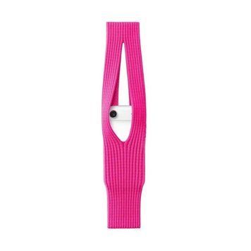 Вязаная сумка-чехол для телефона 80см Hot Pink