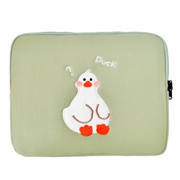 Сумка Cute Bag для MacBook Air 13" (2018-2022) | Pro 13" (2016-2022) Duck Green - ash-mobile.com.ua - фото 1