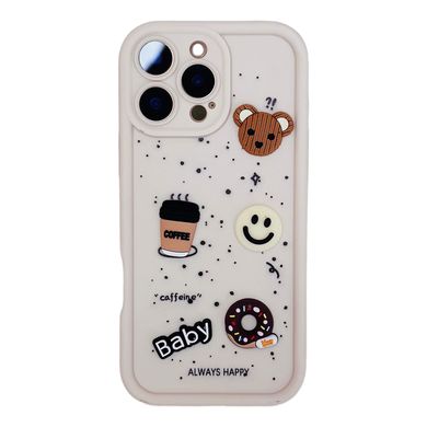 Чехол Pretty Things Case для iPhone 7 | 8 | SE 2 | SE 3 White Smile/Donut - ash-mobile.com.ua - фото 1