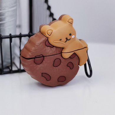 Чехол 3D для AirPods PRO Cookie Bear - ash-mobile.com.ua - фото 4