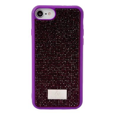 Чохол Bling World Grainy Diamonds для iPhone 7 | 8 | SE 2 | SE 3 Dark Violet купити