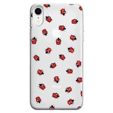 Чехол прозрачный Print Happy Nice для iPhone XR Lazybug - ash-mobile.com.ua - фото 1