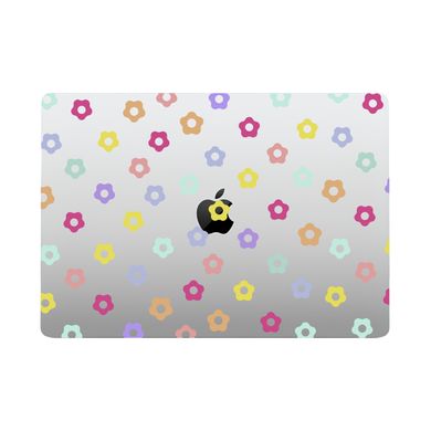 Накладка ASH PRINT для MacBook Pro 16" (2019-2020) Flower rainbow - ash-mobile.com.ua - фото 1