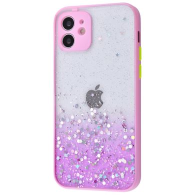 Чохол Confetti Glitter Case для iPhone 12 Pink - ash-mobile.com.ua - фото 1