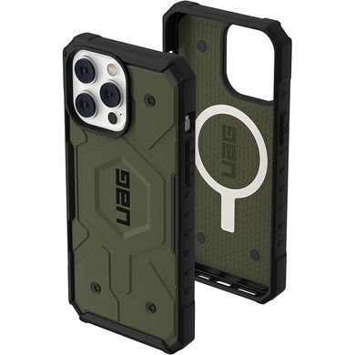 Чехол UAG Pathfinder Сlassic with MagSafe для iPhone 16 PRO MAX Green - ash-mobile.com.ua - фото 4
