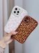 Чохол Leopard для iPhone 7 Plus | 8 Plus White/Pink