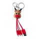 Кабель ASH Happy 3 in 1 USB (Micro-USB+Lightning+Type-C) Deer купити