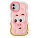 Чохол Хвилястий з підставкою для iPhone 12 | 12 PRO Pig купити